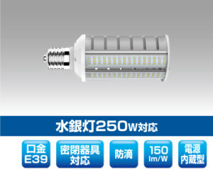 街路灯・道路灯対応LED電球