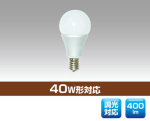 ミニクリプトン40W対応LED電球