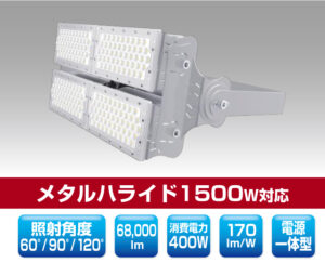 ミドルパワーモジュールタイプLED投光器 1329