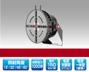 スポーツ施設向けLED投光器 1365