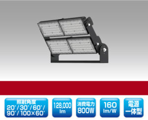 スポーツ施設向けLED投光器 1375