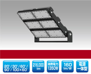 スポーツ施設向けLED投光器 1378